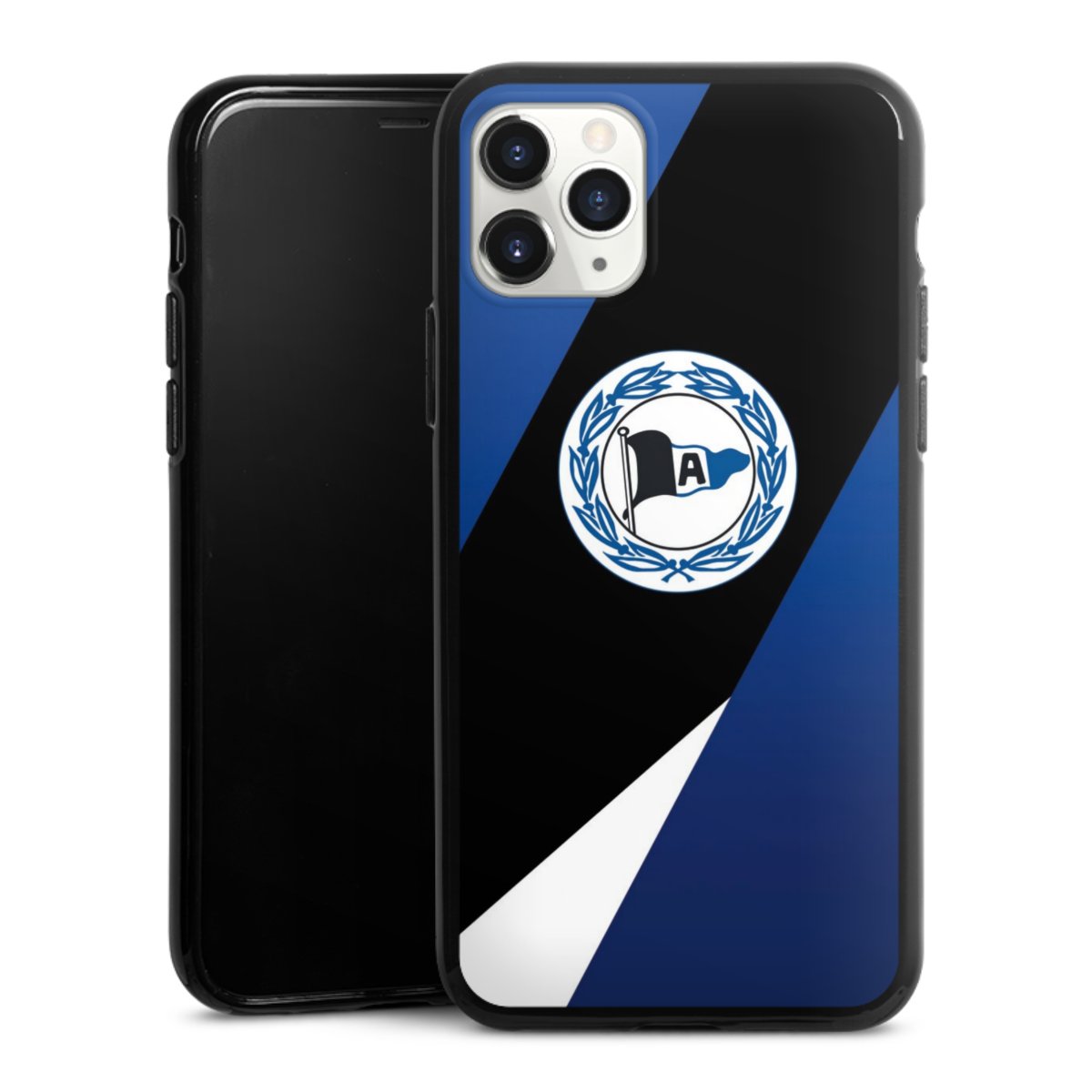 iPhone 11 Pro Handy Silikon Hülle Case schwarz Handyhülle Official Licensed Product Arminia Bielefeld Dsc