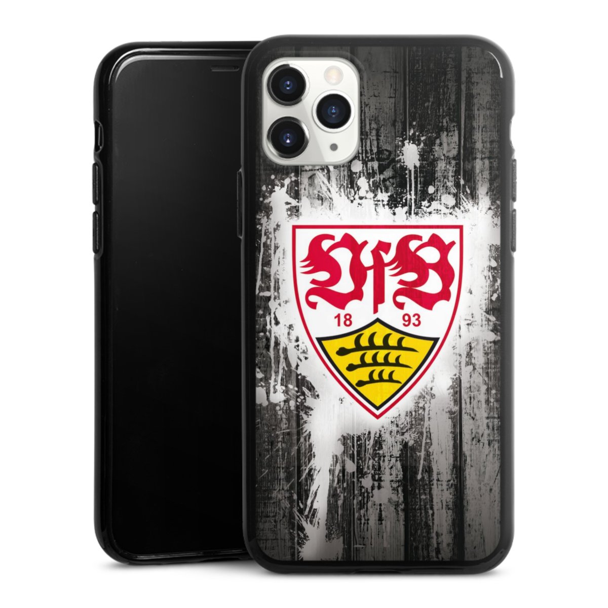 iPhone 11 Pro Handy Silikon Hülle Case schwarz Handyhülle Vfb Stuttgart Official Licensed Product