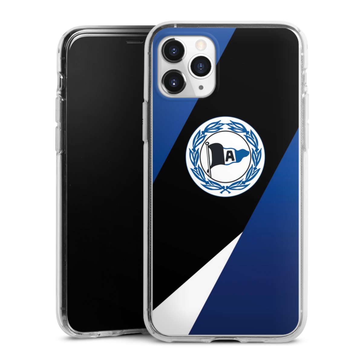 iPhone 11 Pro Handy Silikon Hülle Case transparent Handyhülle Official Licensed Product Arminia Bielefeld Dsc Silikon Case