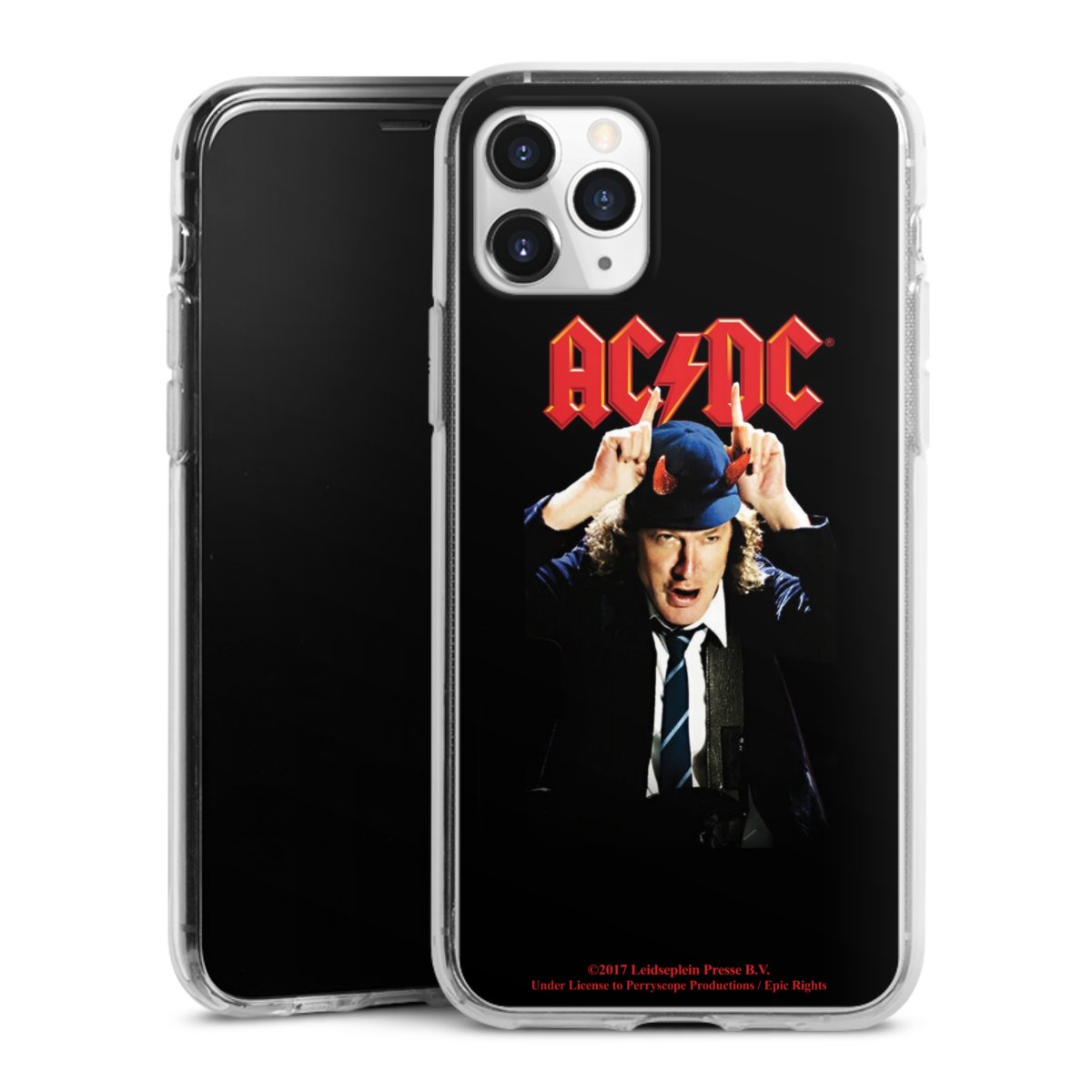 iPhone 11 Pro Handy Silikon Hülle Case transparent Handyhülle Merchandise Acdc Riverplate Silikon Case