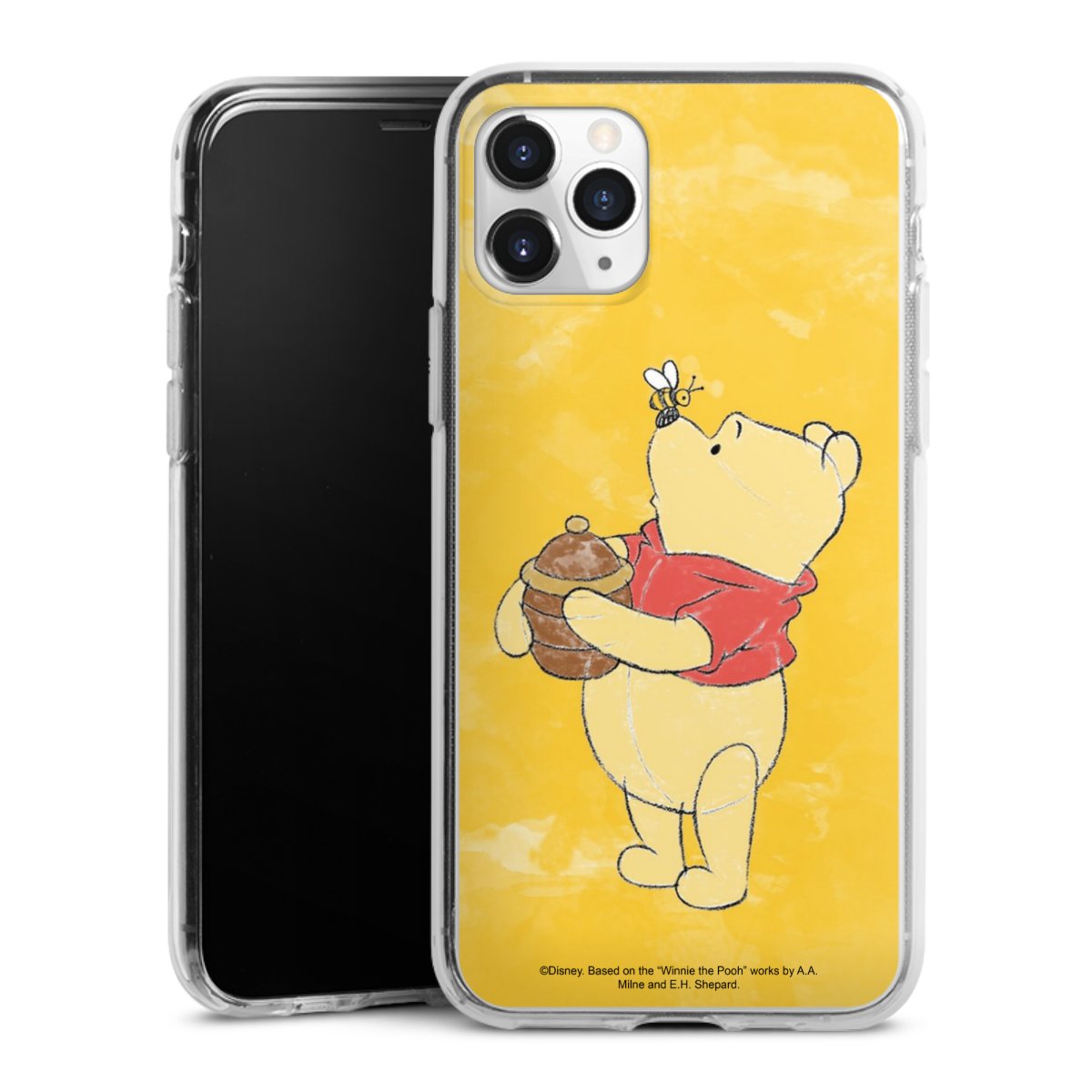 iPhone 11 Pro Handy Silikon Hülle Case transparent Handyhülle Official Licensed Product Winnie The Pooh Disney Silikon Case