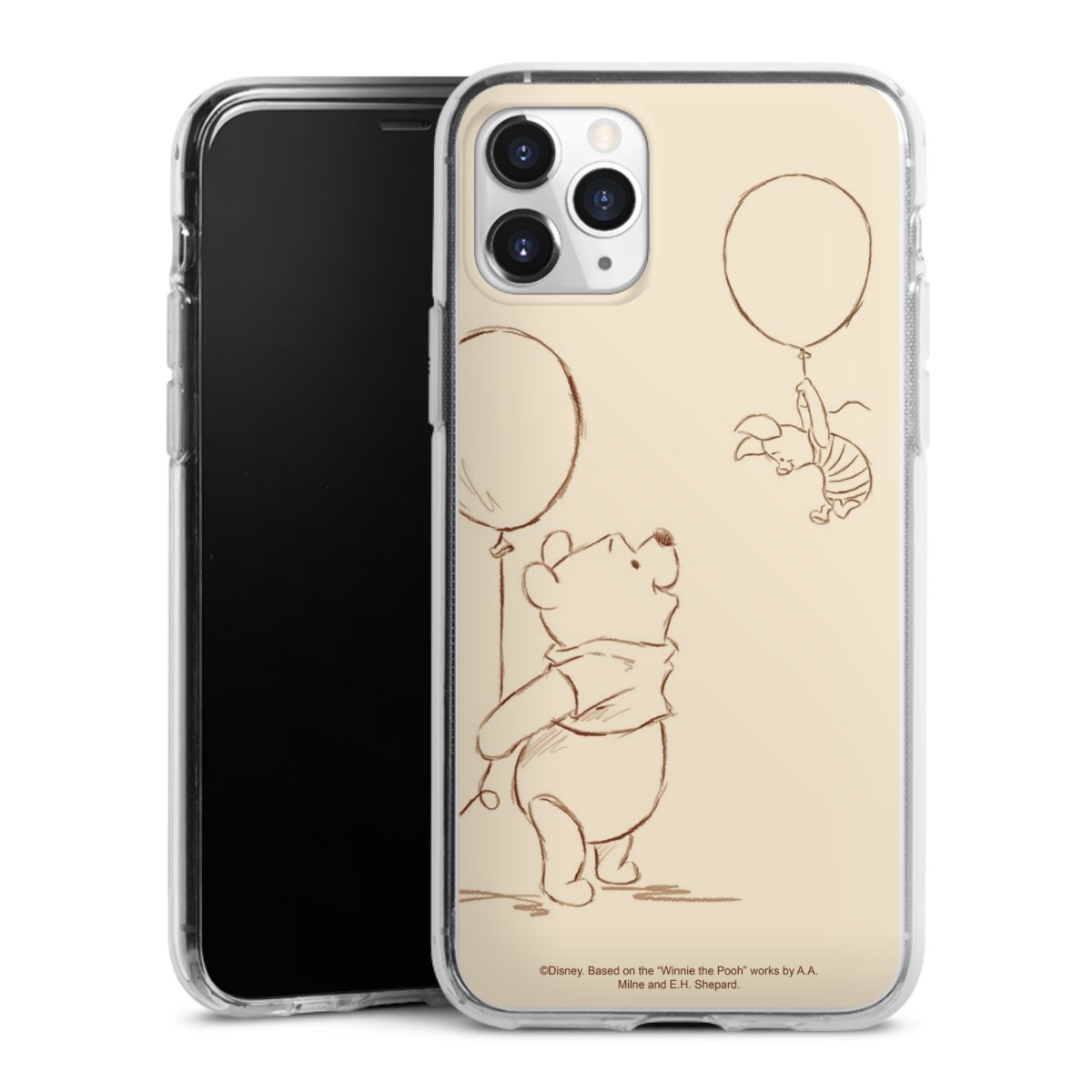 iPhone 11 Pro Handy Silikon Hülle Case transparent Handyhülle Official Licensed Product Winnie The Pooh Disney Silikon Case