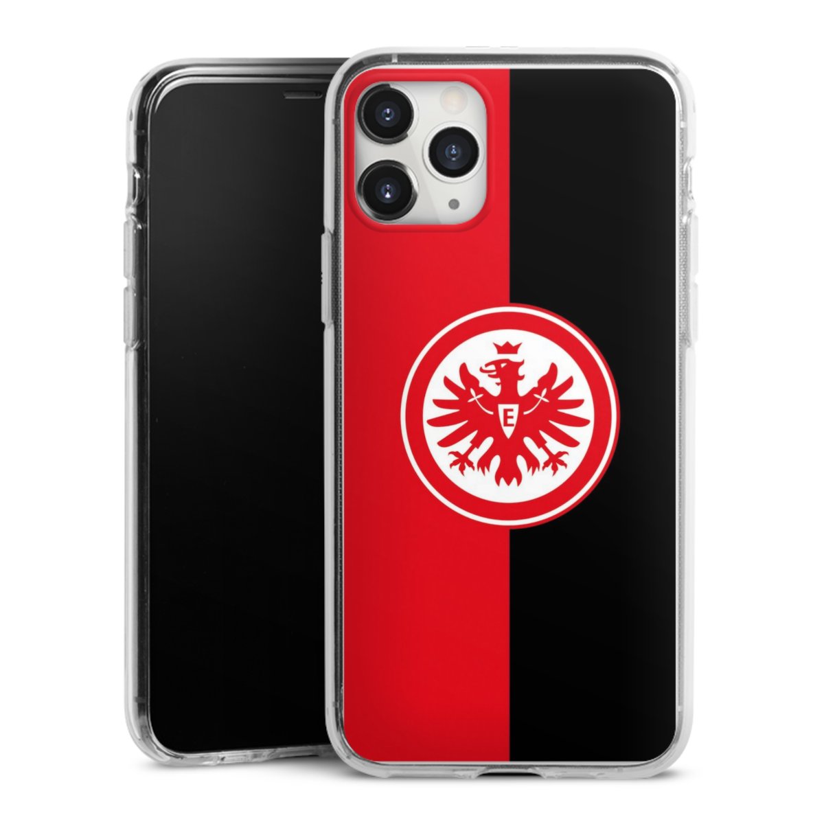 iPhone 11 Pro Max Handy Silikon Hülle Case transparent Handyhülle Official Licensed Product Eintracht Frankfurt Sge Silikon Case