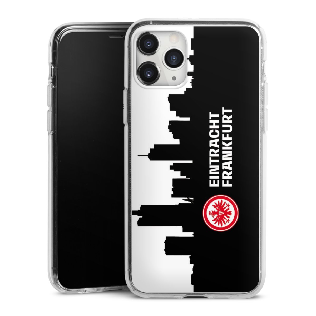 iPhone 11 Pro Max Handy Silikon Hülle Case transparent Handyhülle Sge Eintracht Frankfurt Official Licensed Product Silikon Case