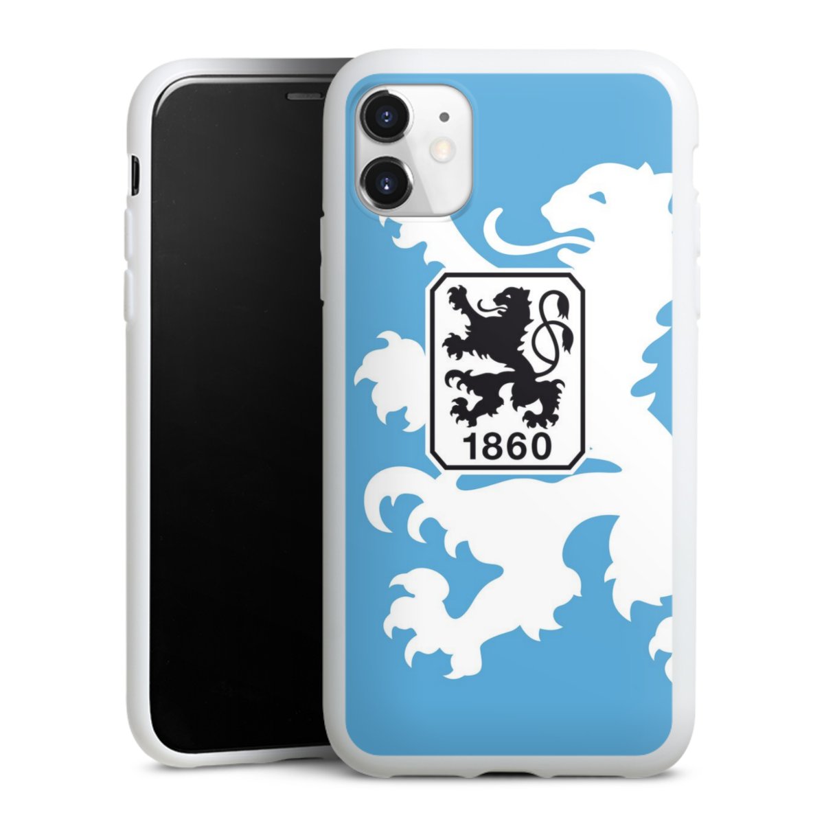 iPhone 11 Handy Silikon Hülle Case weiß Handyhülle Coat Of Arms Official Licensed Product Silikon Case