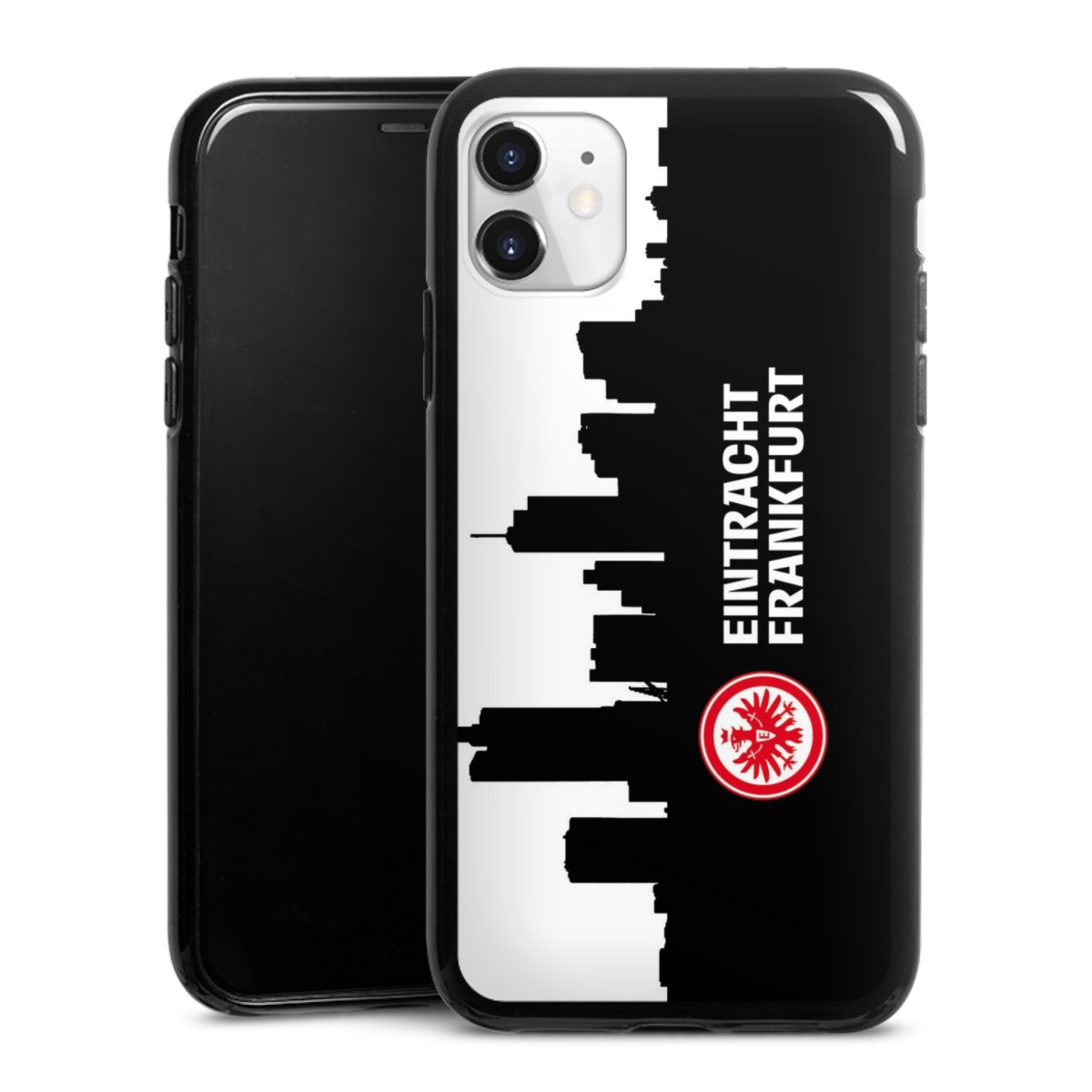 iPhone 11 Handy Silikon Hülle Case schwarz Handyhülle Sge Eintracht Frankfurt Official Licensed Product