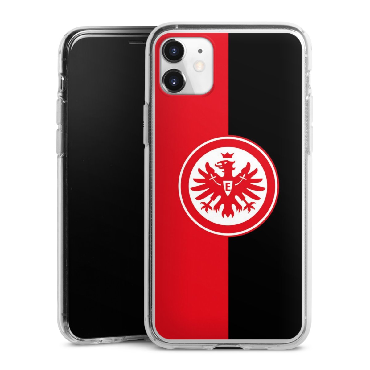 iPhone 11 Handy Silikon Hülle Case transparent Handyhülle Official Licensed Product Eintracht Frankfurt Sge Silikon Case