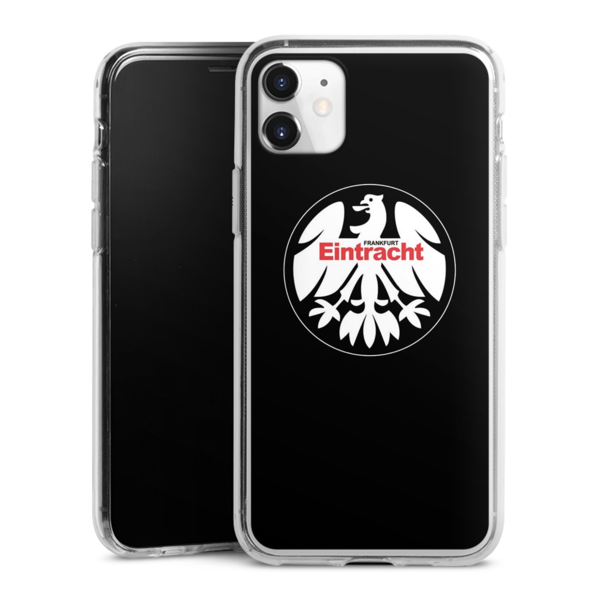 iPhone 11 Handy Silikon Hülle Case transparent Handyhülle Official Licensed Product Eintracht Frankfurt Sge Silikon Case