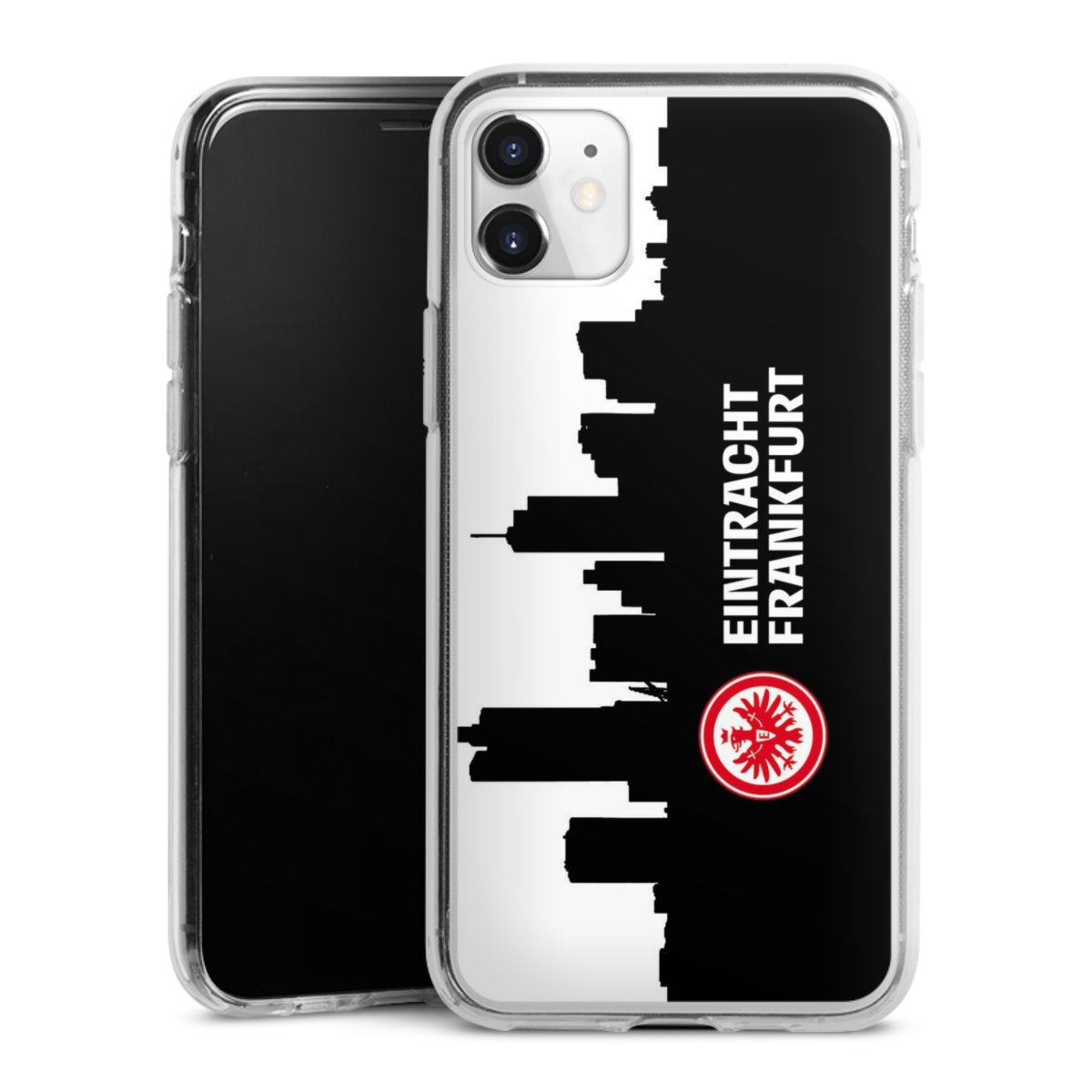 iPhone 11 Handy Silikon Hülle Case transparent Handyhülle Sge Eintracht Frankfurt Official Licensed Product Silikon Case