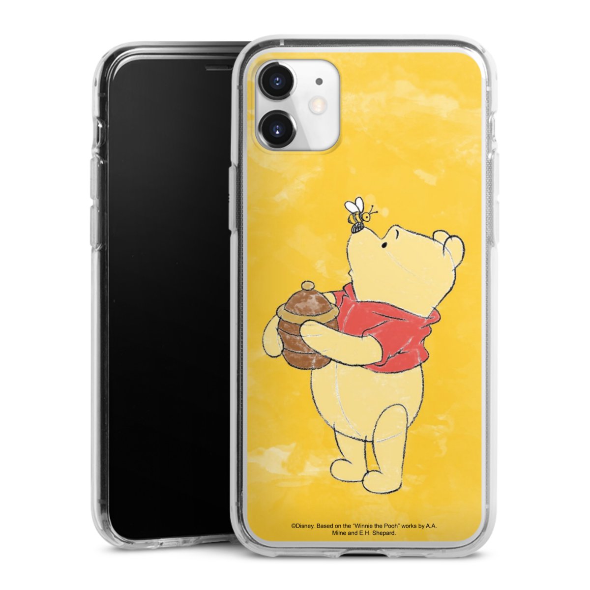 iPhone 11 Handy Silikon Hülle Case transparent Handyhülle Official Licensed Product Winnie The Pooh Disney Silikon Case