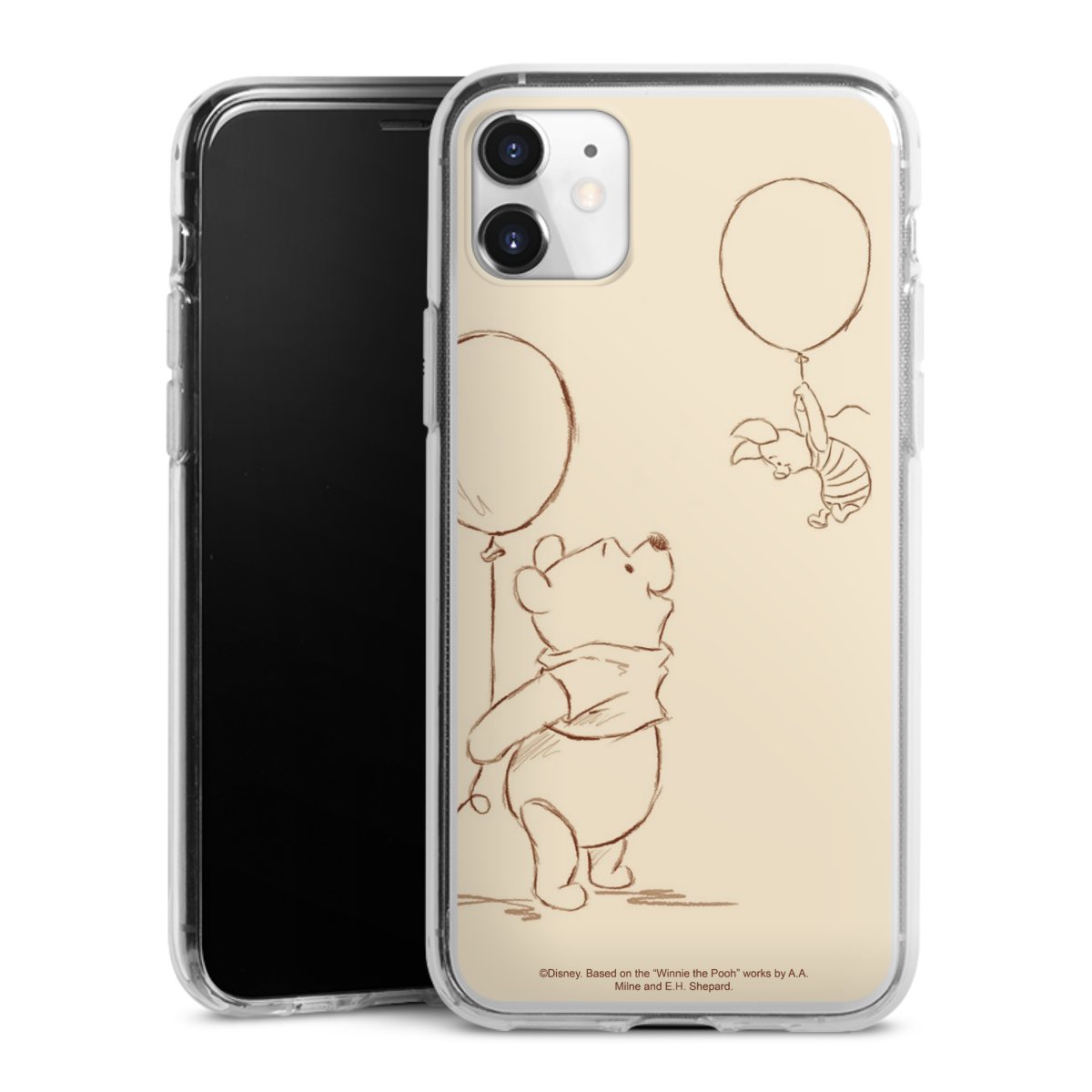 iPhone 11 Handy Silikon Hülle Case transparent Handyhülle Official Licensed Product Winnie The Pooh Disney Silikon Case