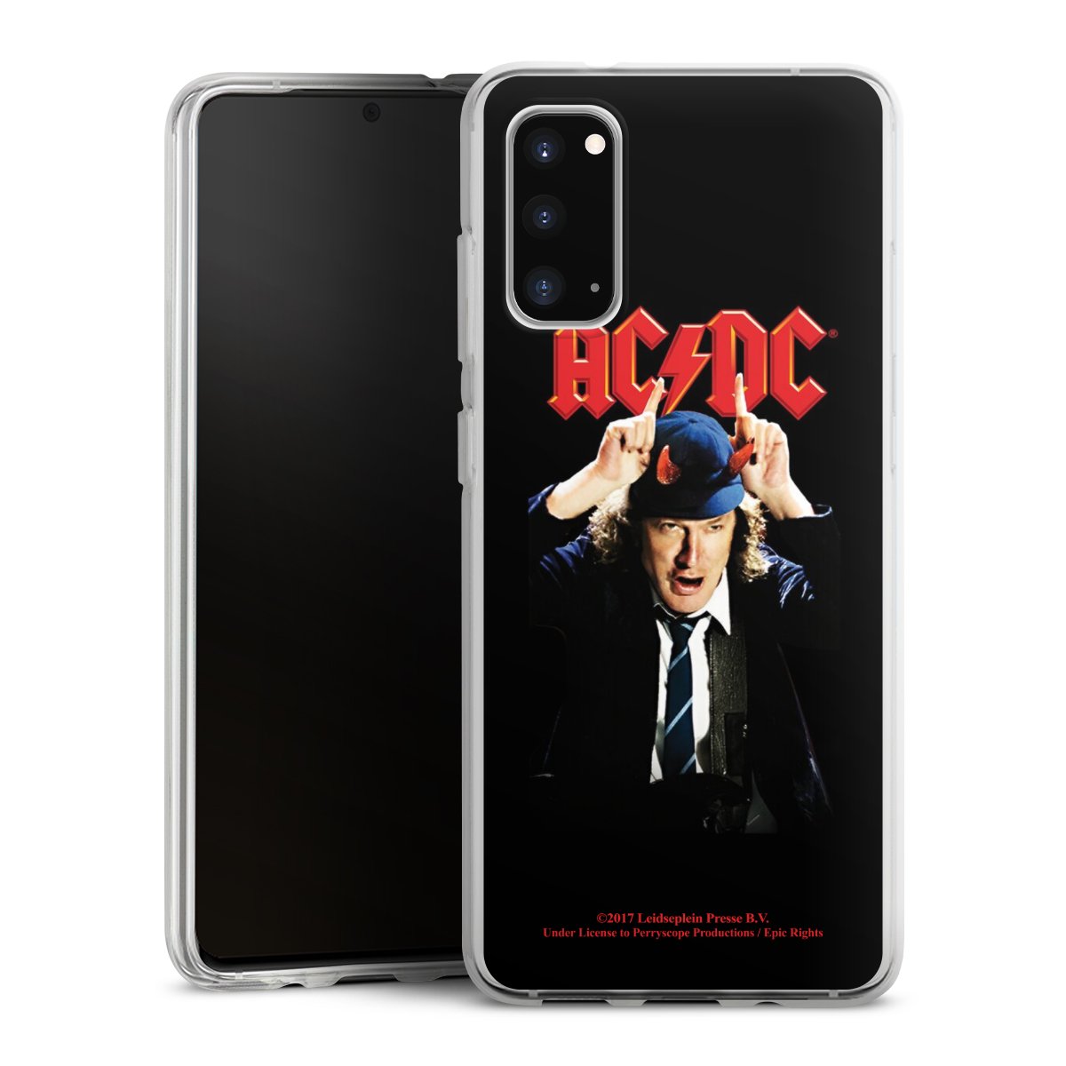 Galaxy S20 Handy Silikon Hülle Case transparent Handyhülle Merchandise Acdc Riverplate Silikon Case