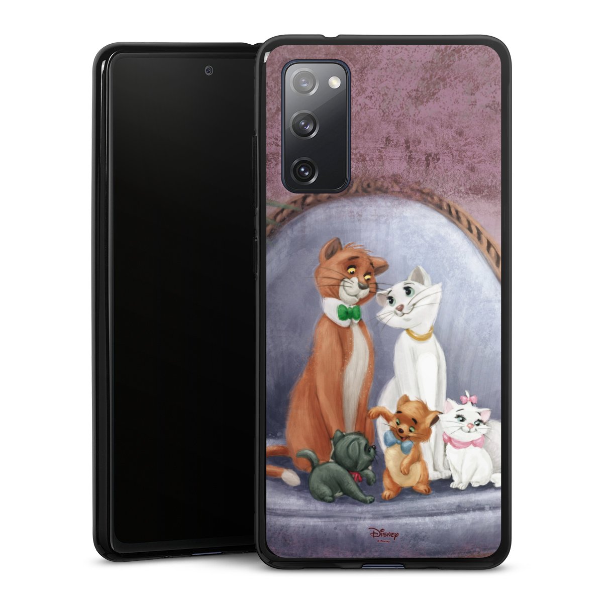 Galaxy S20 FE Handy Silikon Hülle Case schwarz Handyhülle Official Licensed Product Disney Aristocats