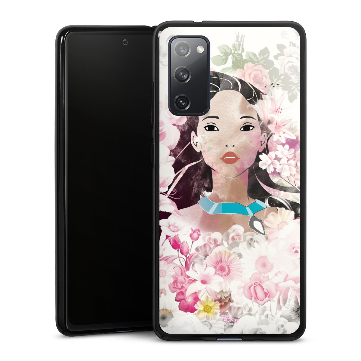 Galaxy S20 FE Handy Silikon Hülle Case schwarz Handyhülle Pocahontas Official Licensed Product Disney