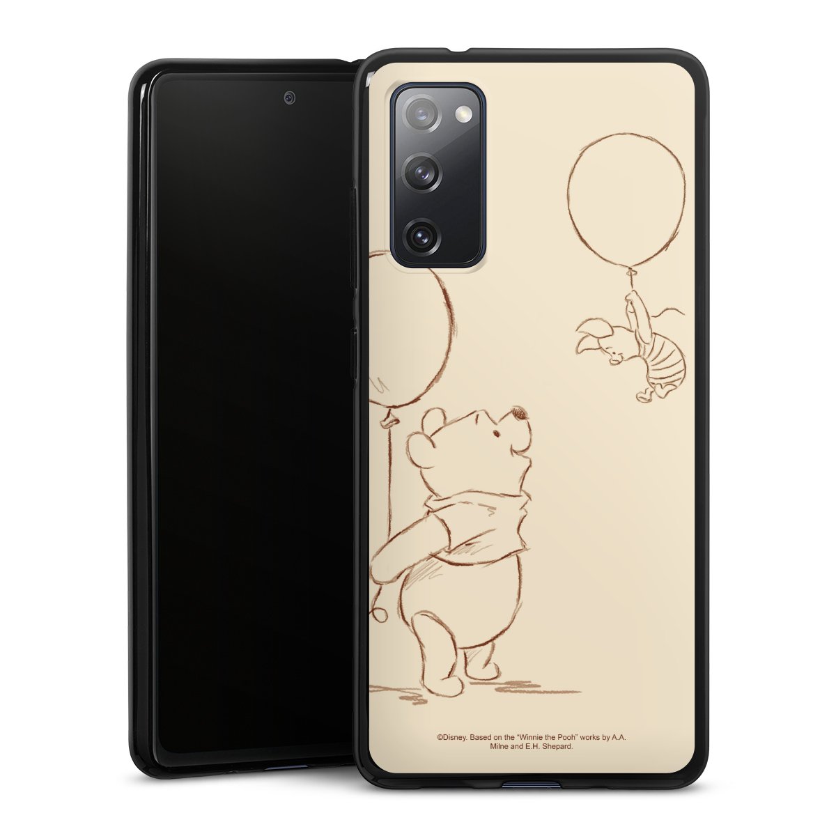 Galaxy S20 FE Handy Silikon Hülle Case schwarz Handyhülle Official Licensed Product Winnie The Pooh Disney