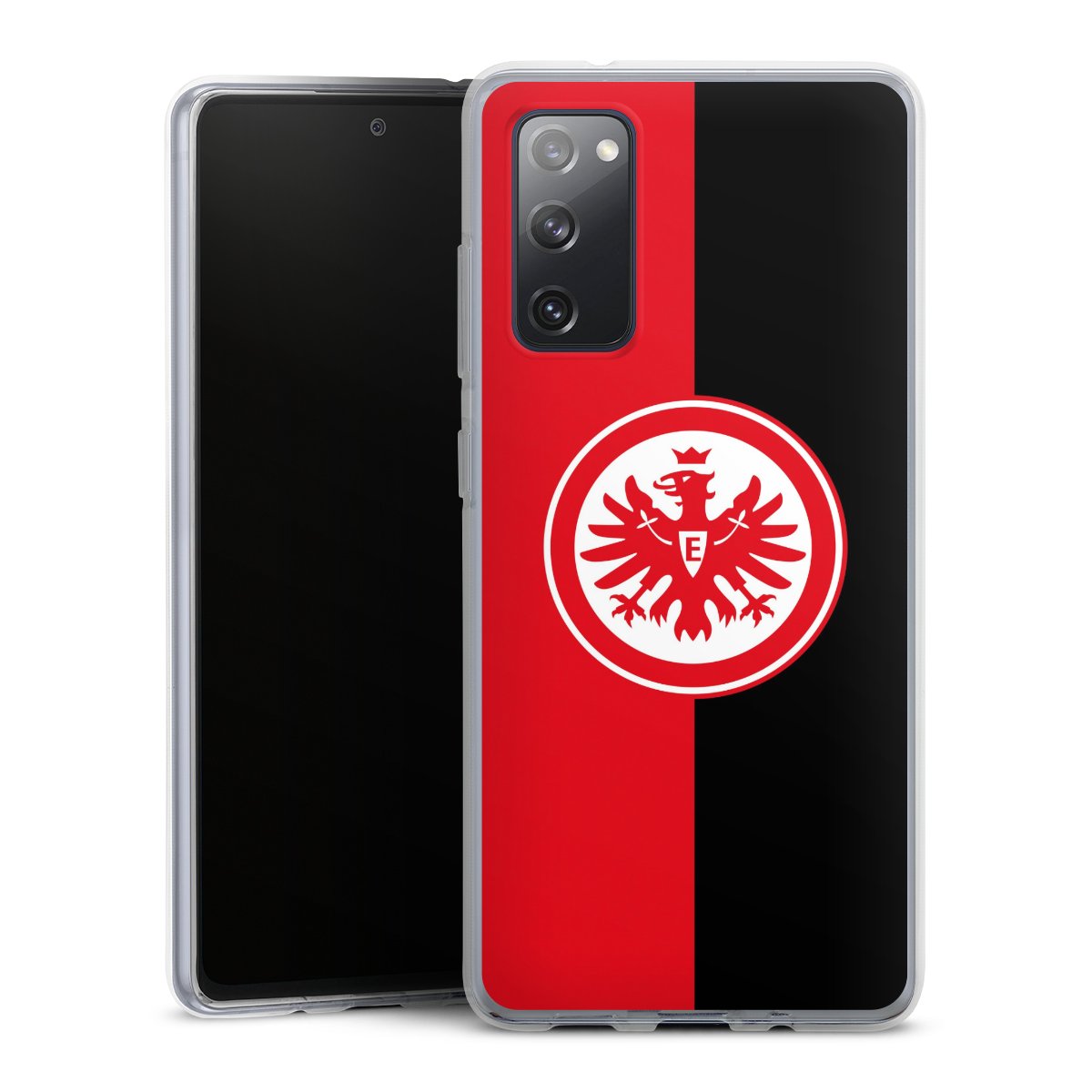 Galaxy S20 FE Handy Silikon Hülle Case transparent Handyhülle Official Licensed Product Eintracht Frankfurt Sge Silikon Case