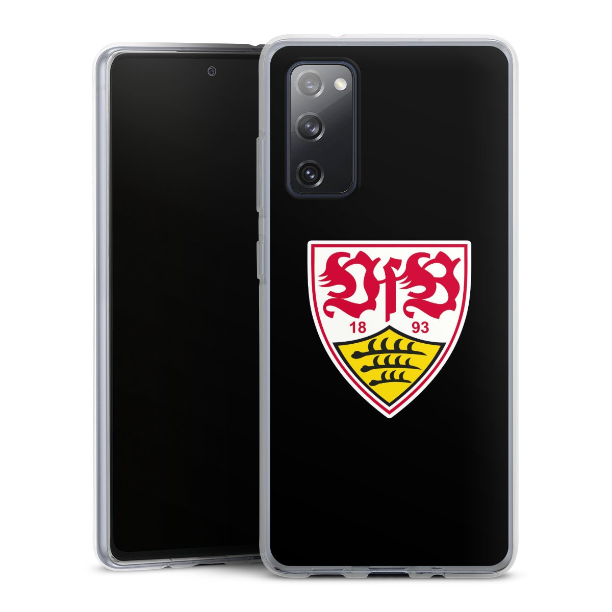 Galaxy S20 FE Handy Silikon Hülle Case transparent Handyhülle Vfb Stuttgart Official Licensed Product Coat Of Arms Silikon Case