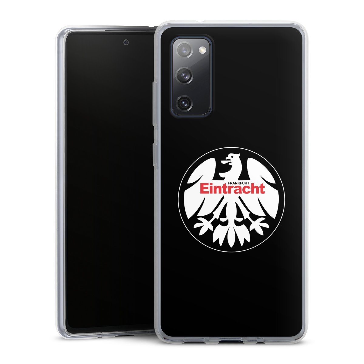 Galaxy S20 FE Handy Silikon Hülle Case transparent Handyhülle Official Licensed Product Eintracht Frankfurt Sge Silikon Case