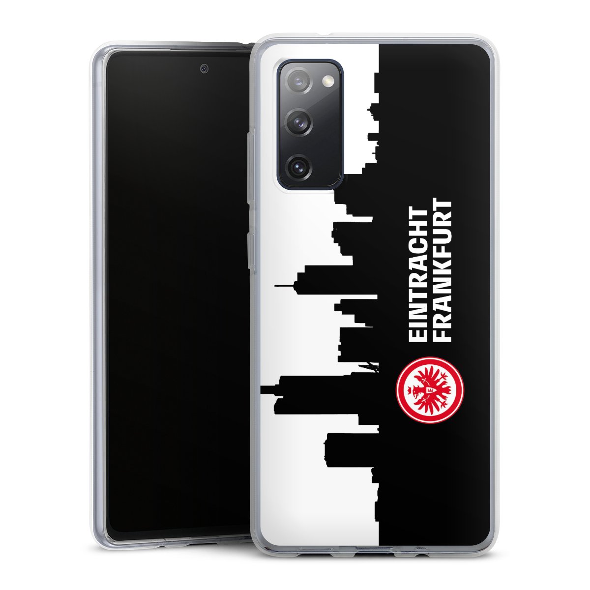 Galaxy S20 FE Handy Silikon Hülle Case transparent Handyhülle Sge Eintracht Frankfurt Official Licensed Product Silikon Case