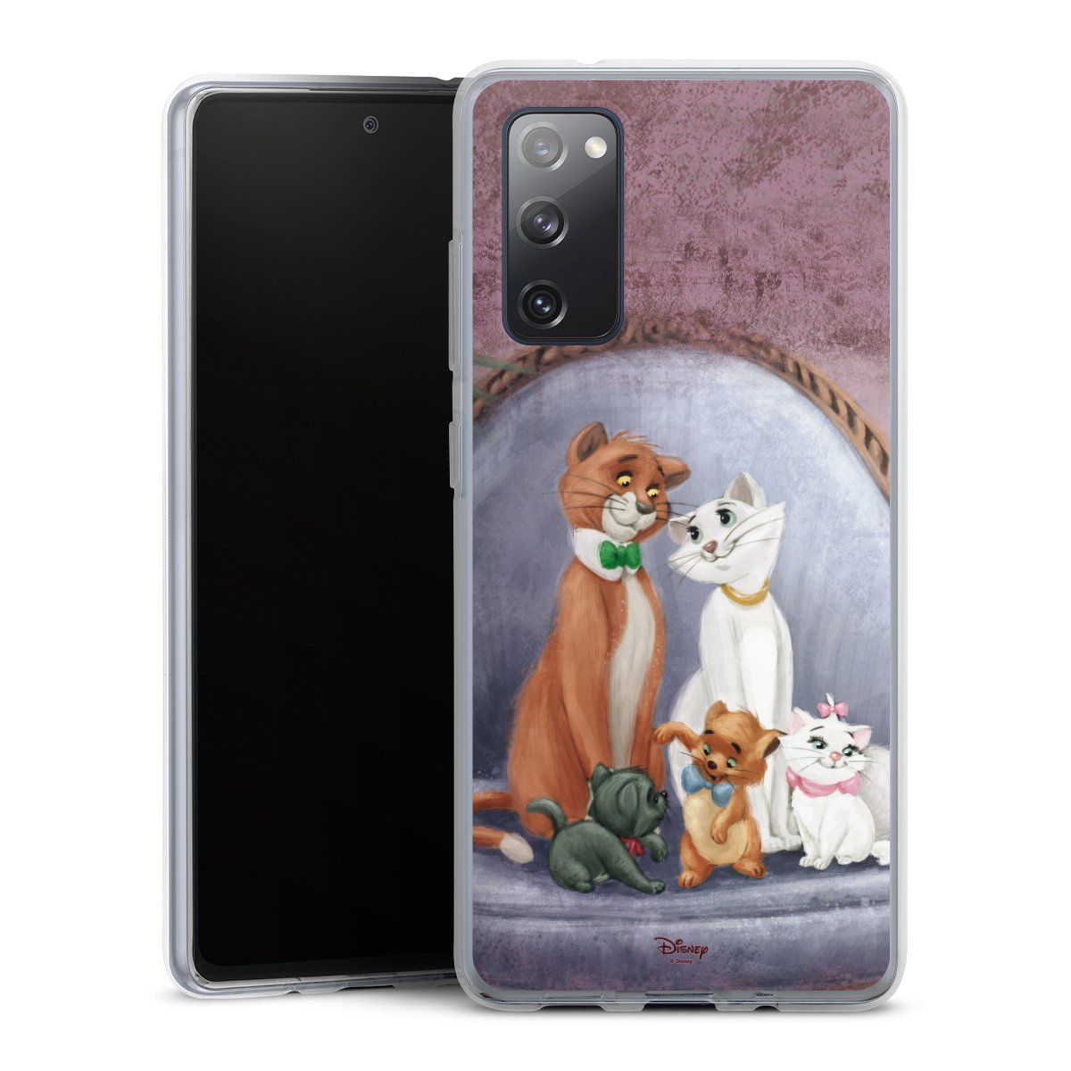 Galaxy S20 FE Handy Silikon Hülle Case transparent Handyhülle Official Licensed Product Disney Aristocats Silikon Case