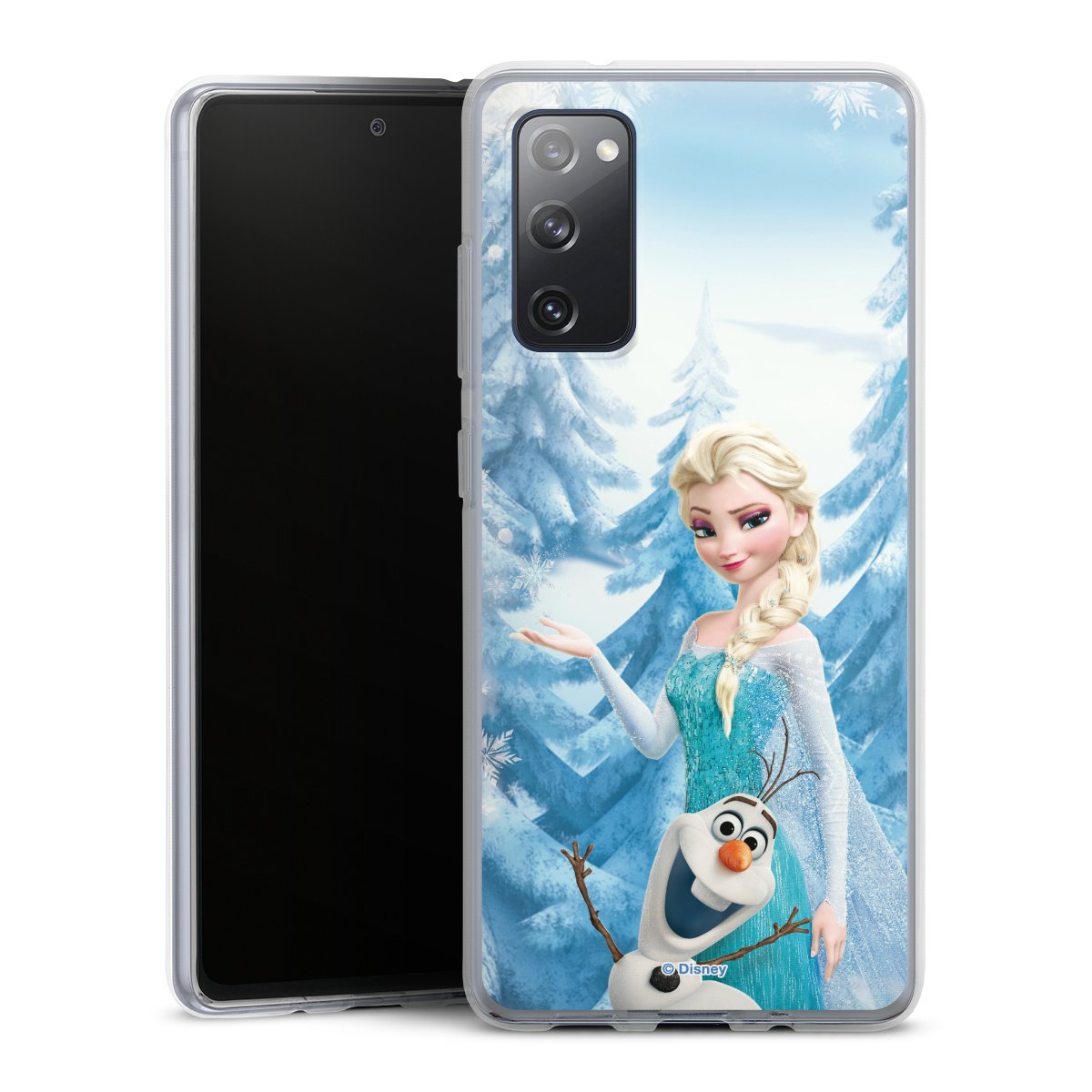 Galaxy S20 FE Handy Silikon Hülle Case transparent Handyhülle Official Licensed Product Frozen Elsa Disney Silikon Case