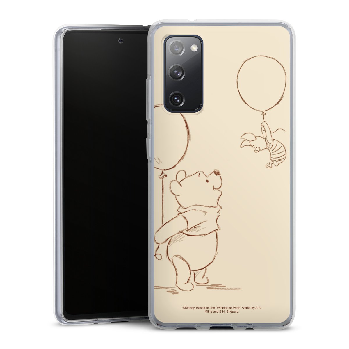 Galaxy S20 FE Handy Silikon Hülle Case transparent Handyhülle Official Licensed Product Winnie The Pooh Disney Silikon Case