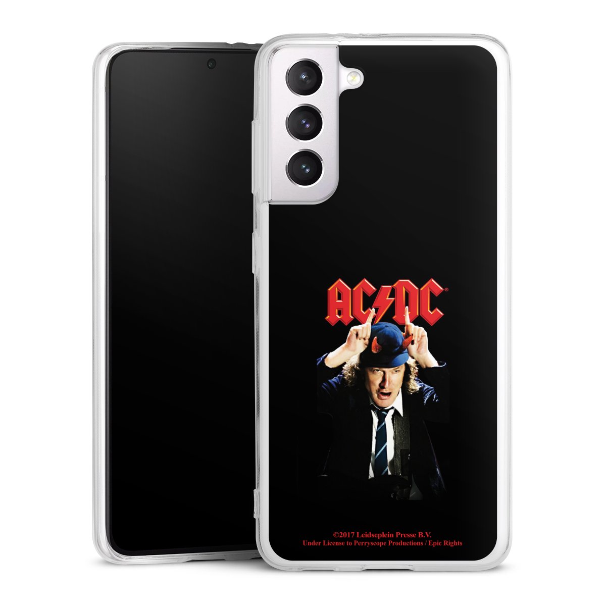 Galaxy S21 5G Handy Silikon Hülle Case transparent Handyhülle Merchandise Acdc Riverplate Silikon Case