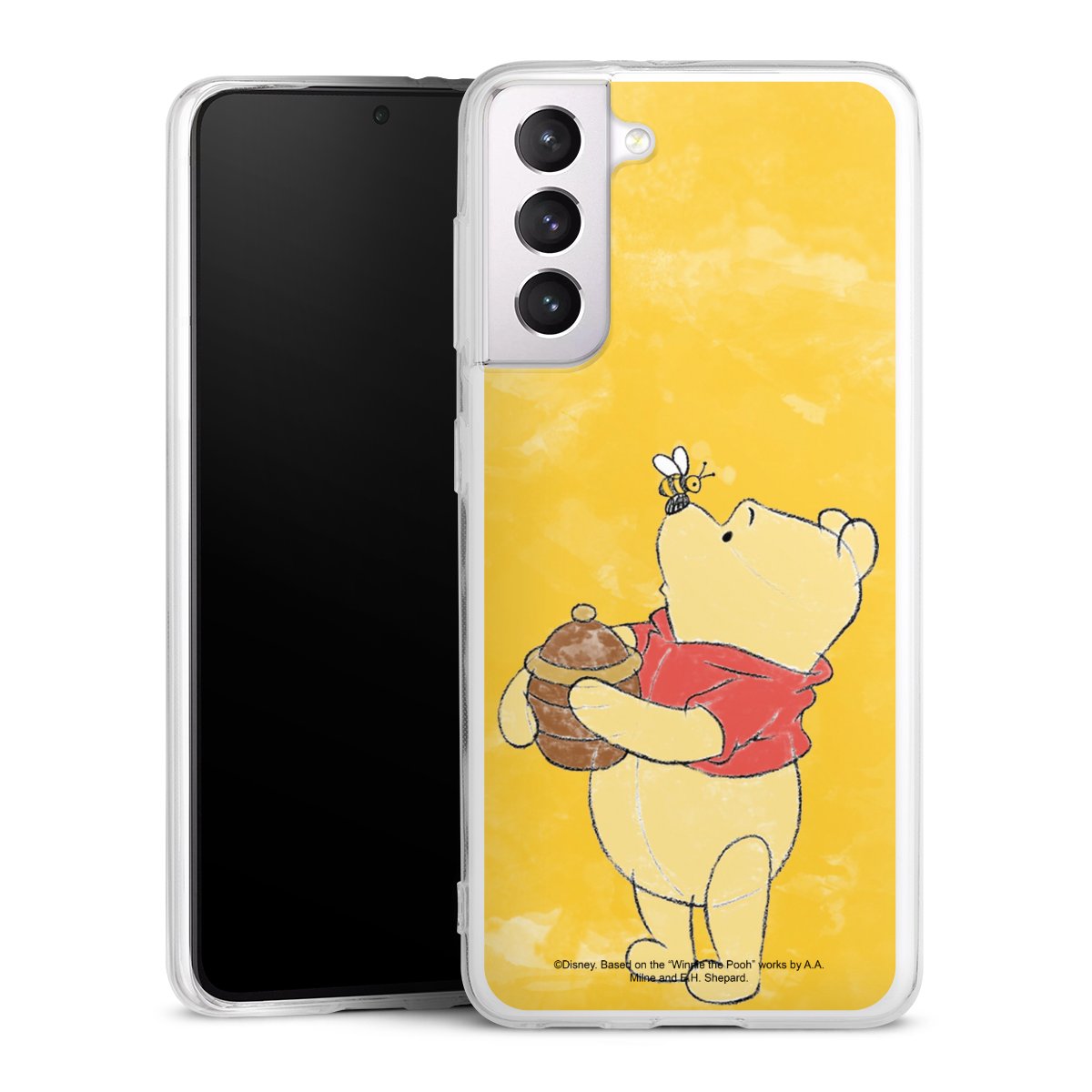 Galaxy S21 5G Handy Silikon Hülle Case transparent Handyhülle Official Licensed Product Winnie The Pooh Disney Silikon Case