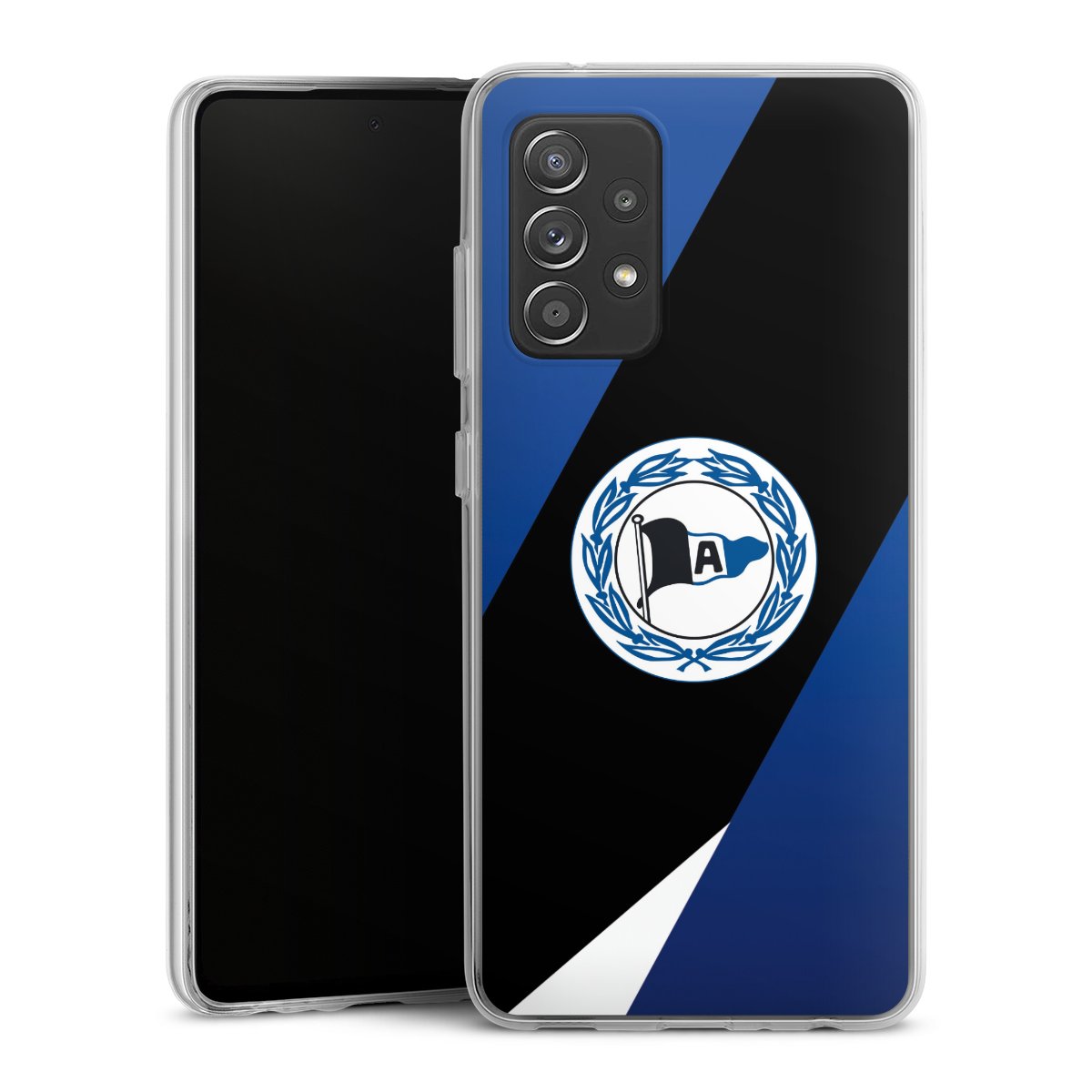 Galaxy A52 Handy Silikon Hülle Case transparent Handyhülle Official Licensed Product Arminia Bielefeld Dsc Silikon Case