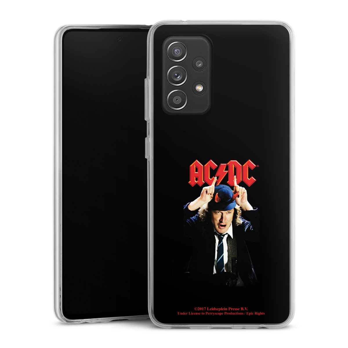 Galaxy A52 Handy Silikon Hülle Case transparent Handyhülle Merchandise Acdc Riverplate Silikon Case