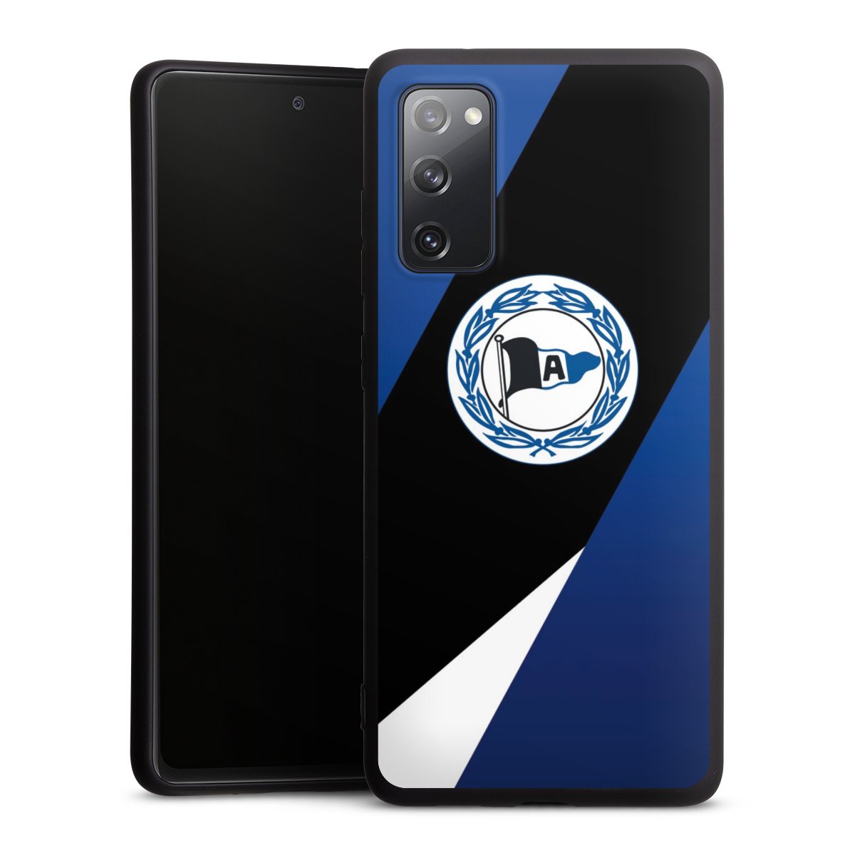 Galaxy S20 FE Handy Premium Silikon Hülle Handyhülle schwarz Case Official Licensed Product Arminia Bielefeld Dsc Silikon Premium Case