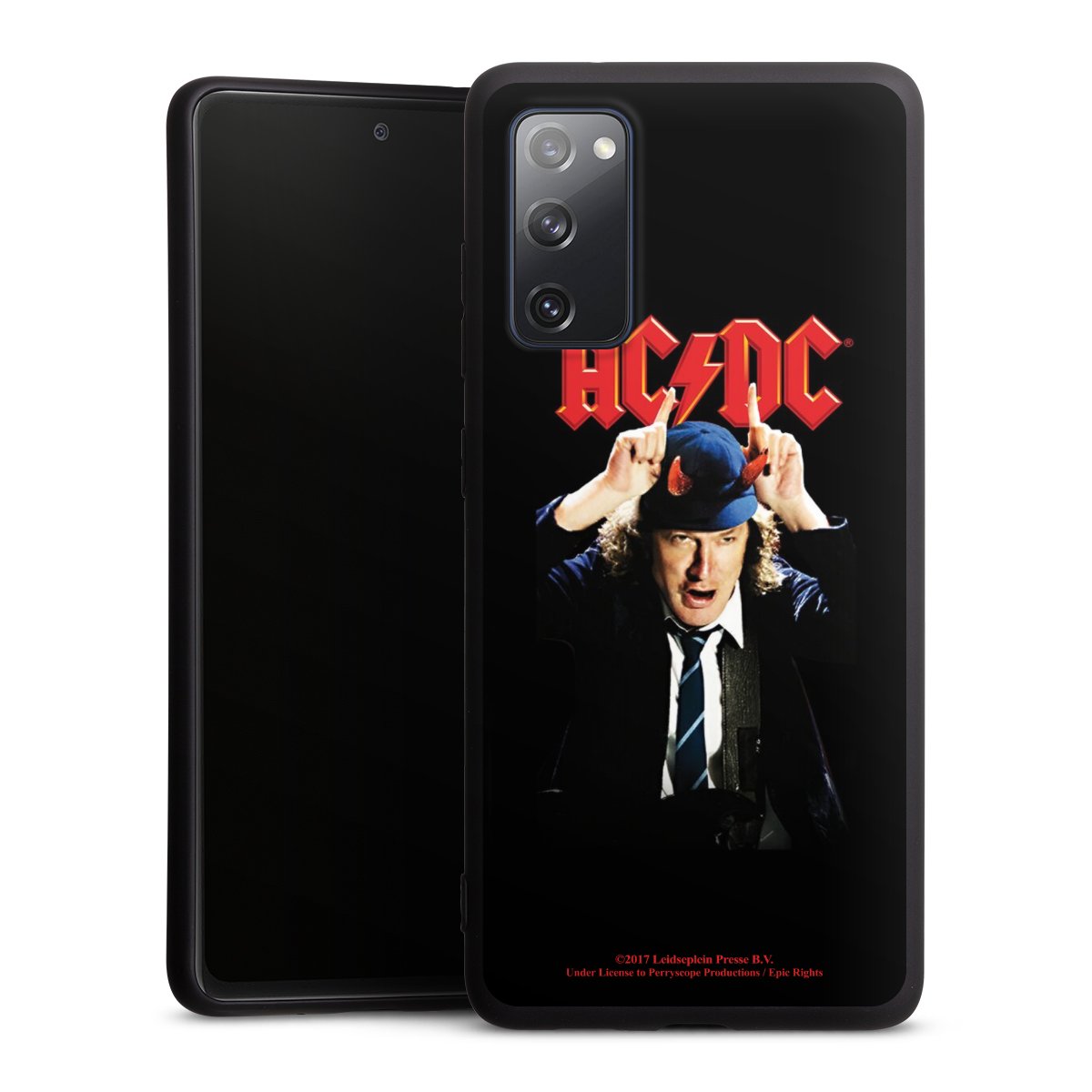 Galaxy S20 FE Handy Premium Silikon Hülle Handyhülle schwarz Case Merchandise Acdc Riverplate Silikon Premium Case