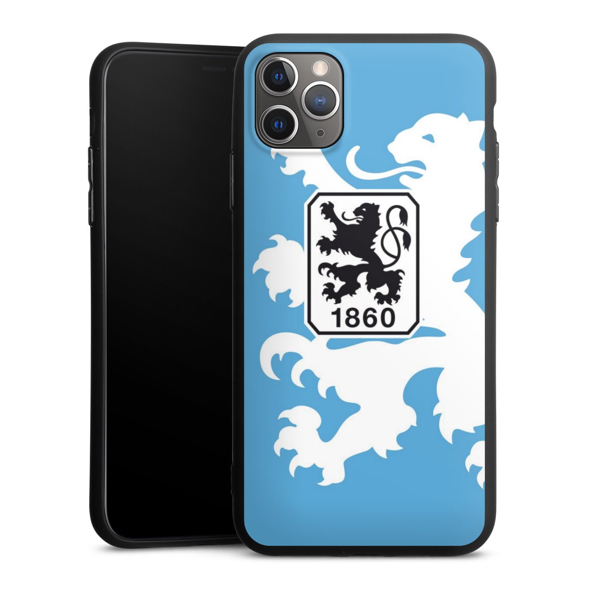 iPhone 11 Pro Max Handy Premium Silikon Hülle Handyhülle schwarz Case Coat Of Arms Official Licensed Product Silikon Premium Case