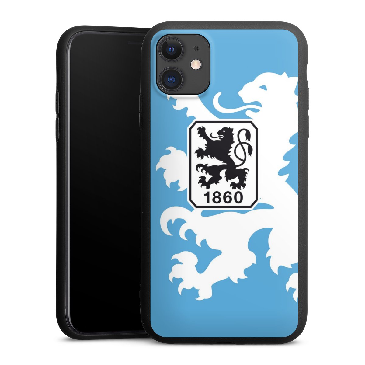 iPhone 11 Handy Premium Silikon Hülle Handyhülle schwarz Case Coat Of Arms Official Licensed Product Silikon Premium Case