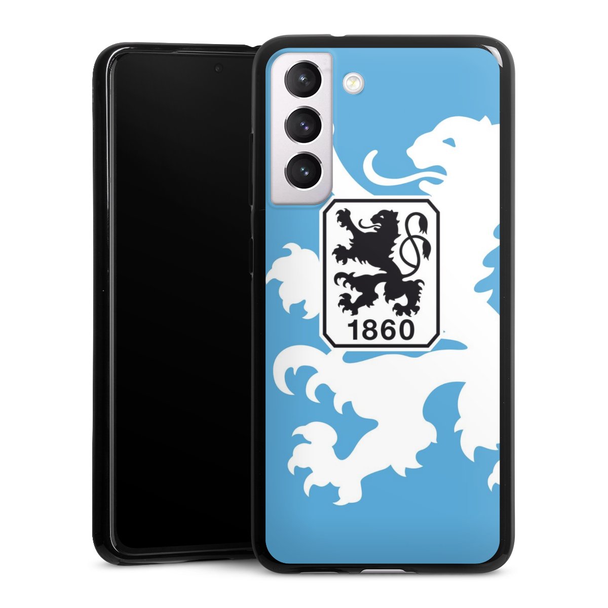 Galaxy S21 FE 5G Handy Silikon Hülle Case schwarz Handyhülle Coat Of Arms Official Licensed Product