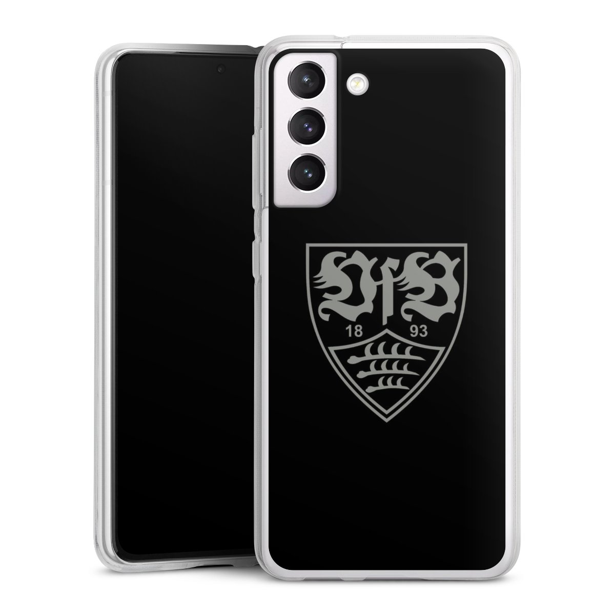 Galaxy S21 FE 5G Handy Silikon Hülle Case transparent Handyhülle Official Licensed Product Vfb Stuttgart Silikon Case