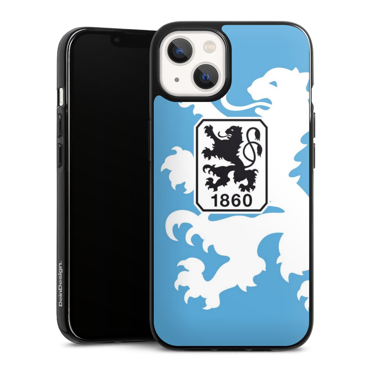 iPhone 13 Handy Silikon Hülle Case schwarz Handyhülle Coat Of Arms Official Licensed Product