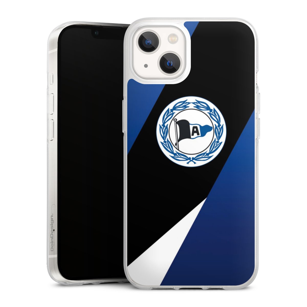 iPhone 13 Handy Silikon Hülle Case transparent Handyhülle Official Licensed Product Arminia Bielefeld Dsc Silikon Case