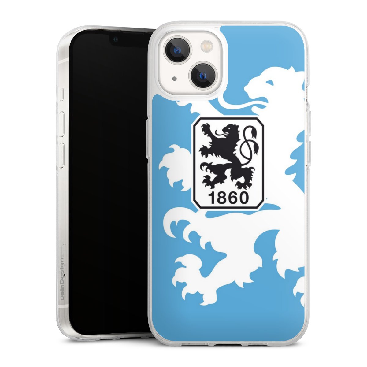 iPhone 13 Handy Silikon Hülle Case transparent Handyhülle Coat Of Arms Official Licensed Product Silikon Case