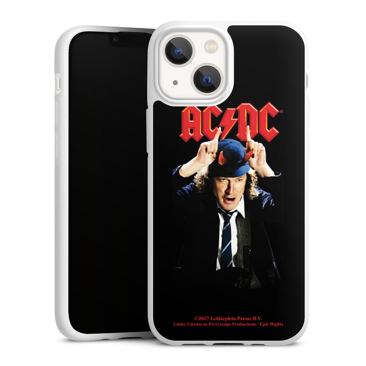 iPhone 13 Mini Handy Silikon Hülle Case weiß Handyhülle Merchandise Acdc Riverplate Silikon Case