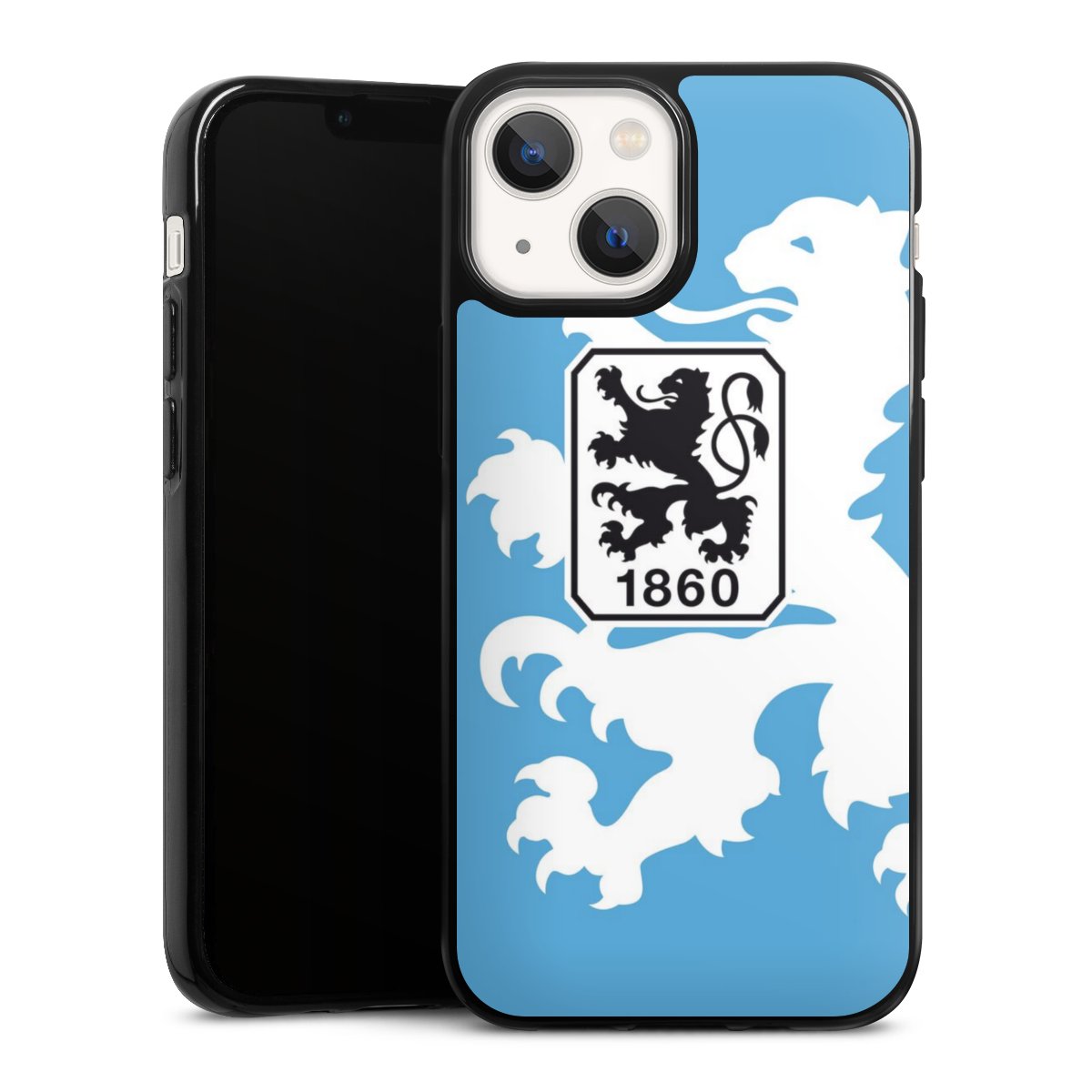 iPhone 13 Mini Handy Silikon Hülle Case schwarz Handyhülle Coat Of Arms Official Licensed Product