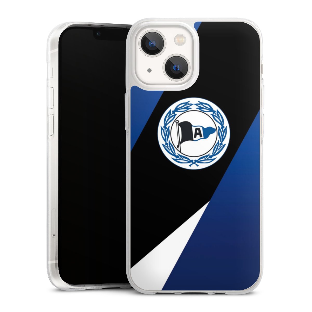 iPhone 13 Mini Handy Silikon Hülle Case transparent Handyhülle Official Licensed Product Arminia Bielefeld Dsc Silikon Case