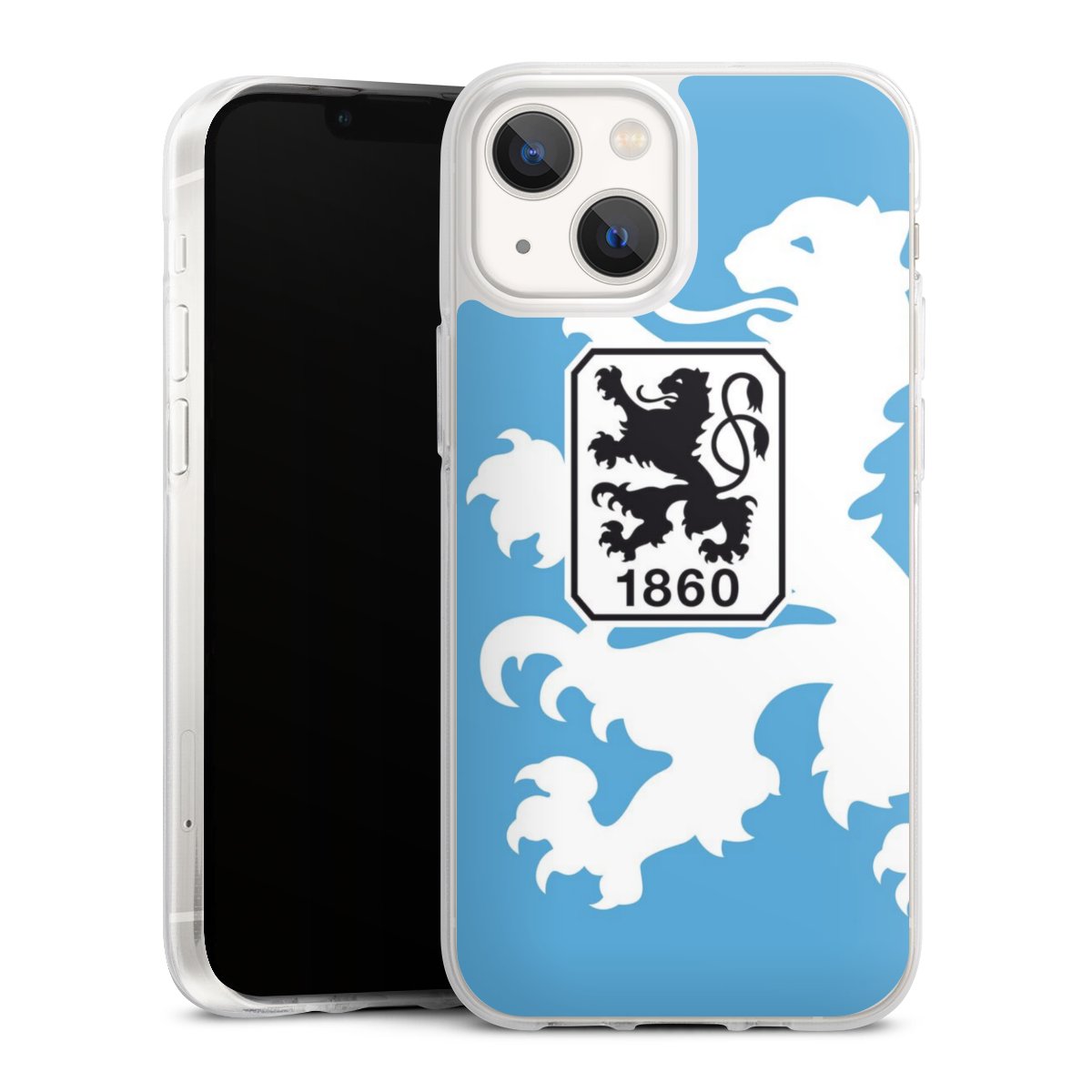 iPhone 13 Mini Handy Silikon Hülle Case transparent Handyhülle Coat Of Arms Official Licensed Product Silikon Case