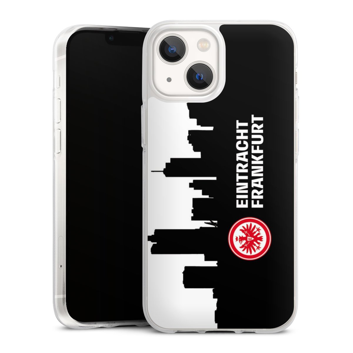 iPhone 13 Mini Handy Silikon Hülle Case transparent Handyhülle Sge Eintracht Frankfurt Official Licensed Product Silikon Case