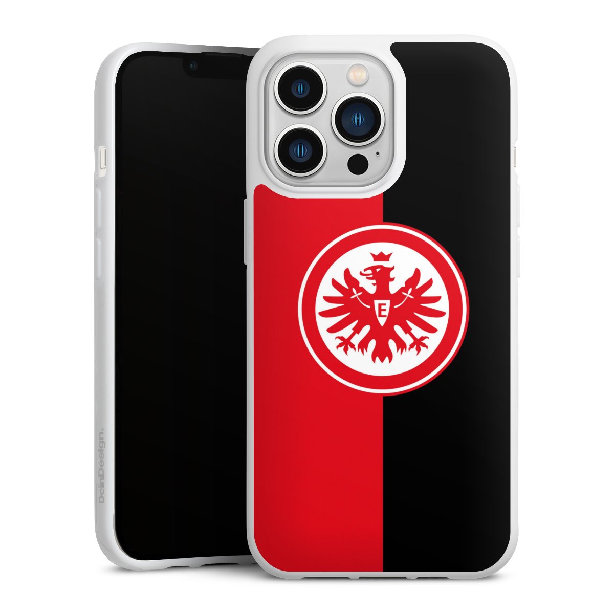 iPhone 13 Pro Handy Silikon Hülle Case weiß Handyhülle Official Licensed Product Eintracht Frankfurt Sge Silikon Case