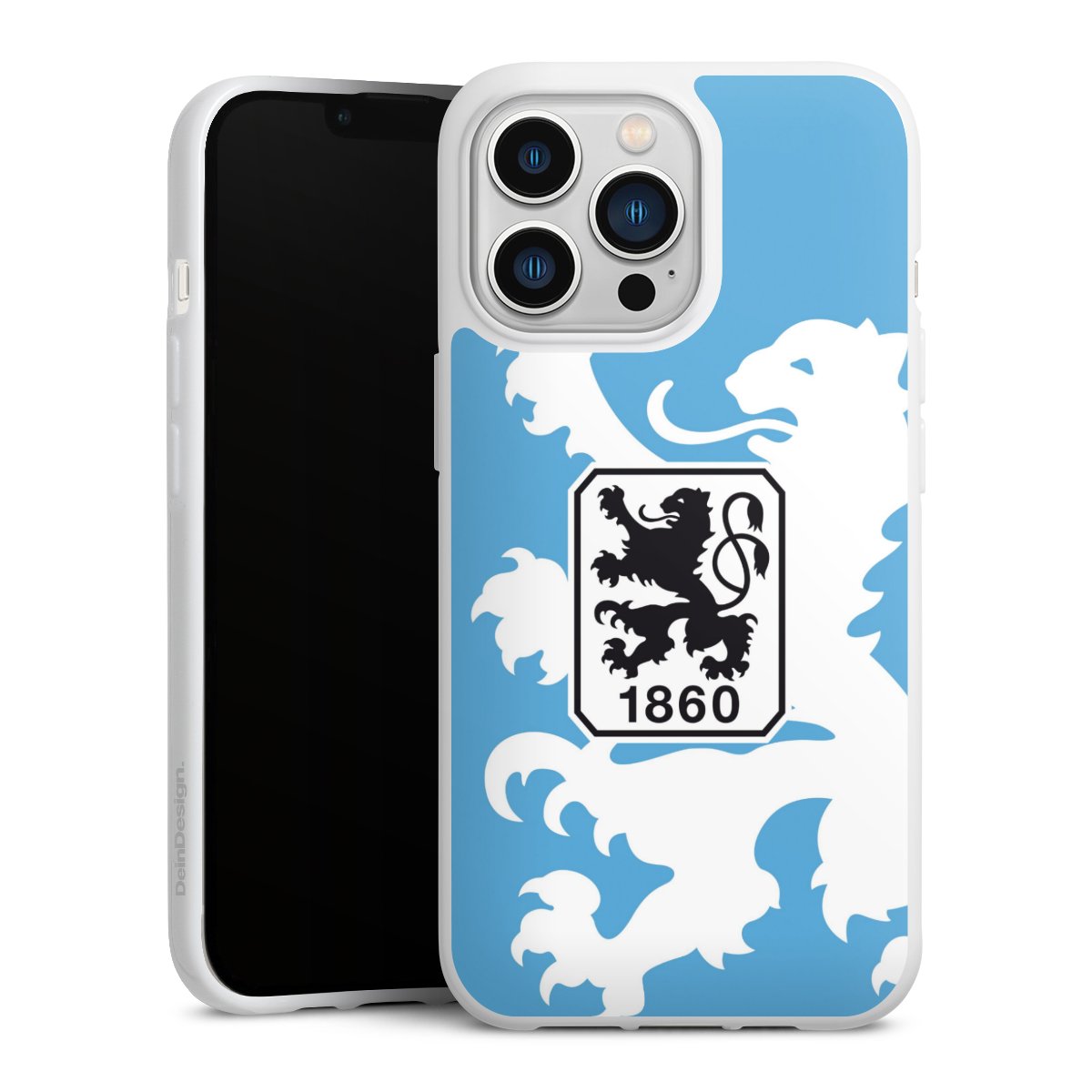 iPhone 13 Pro Handy Silikon Hülle Case weiß Handyhülle Coat Of Arms Official Licensed Product Silikon Case