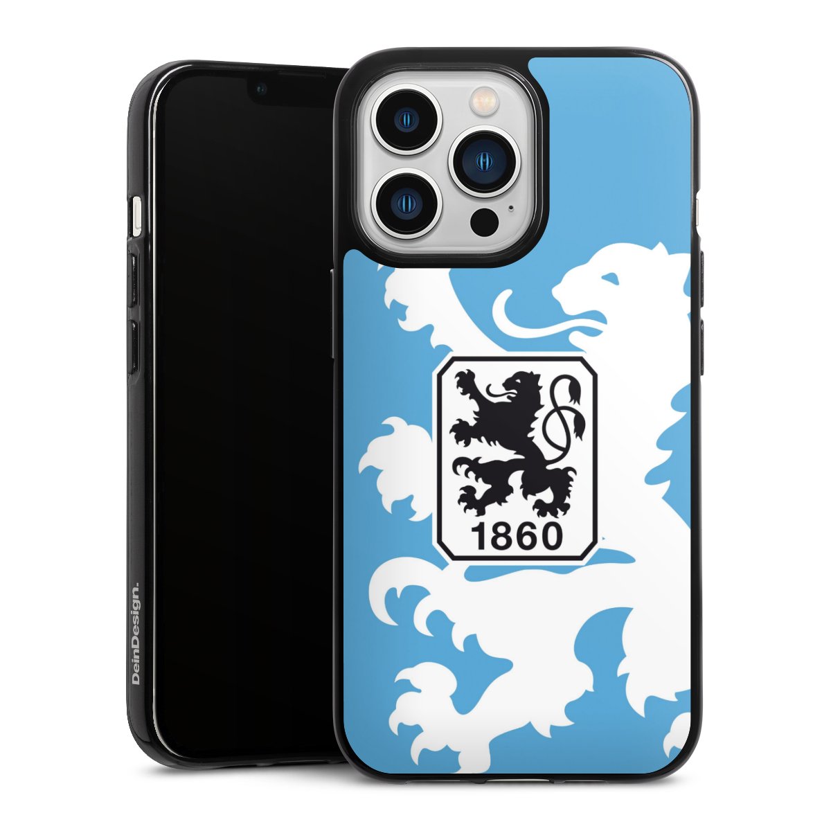 iPhone 13 Pro Handy Silikon Hülle Case schwarz Handyhülle Coat Of Arms Official Licensed Product