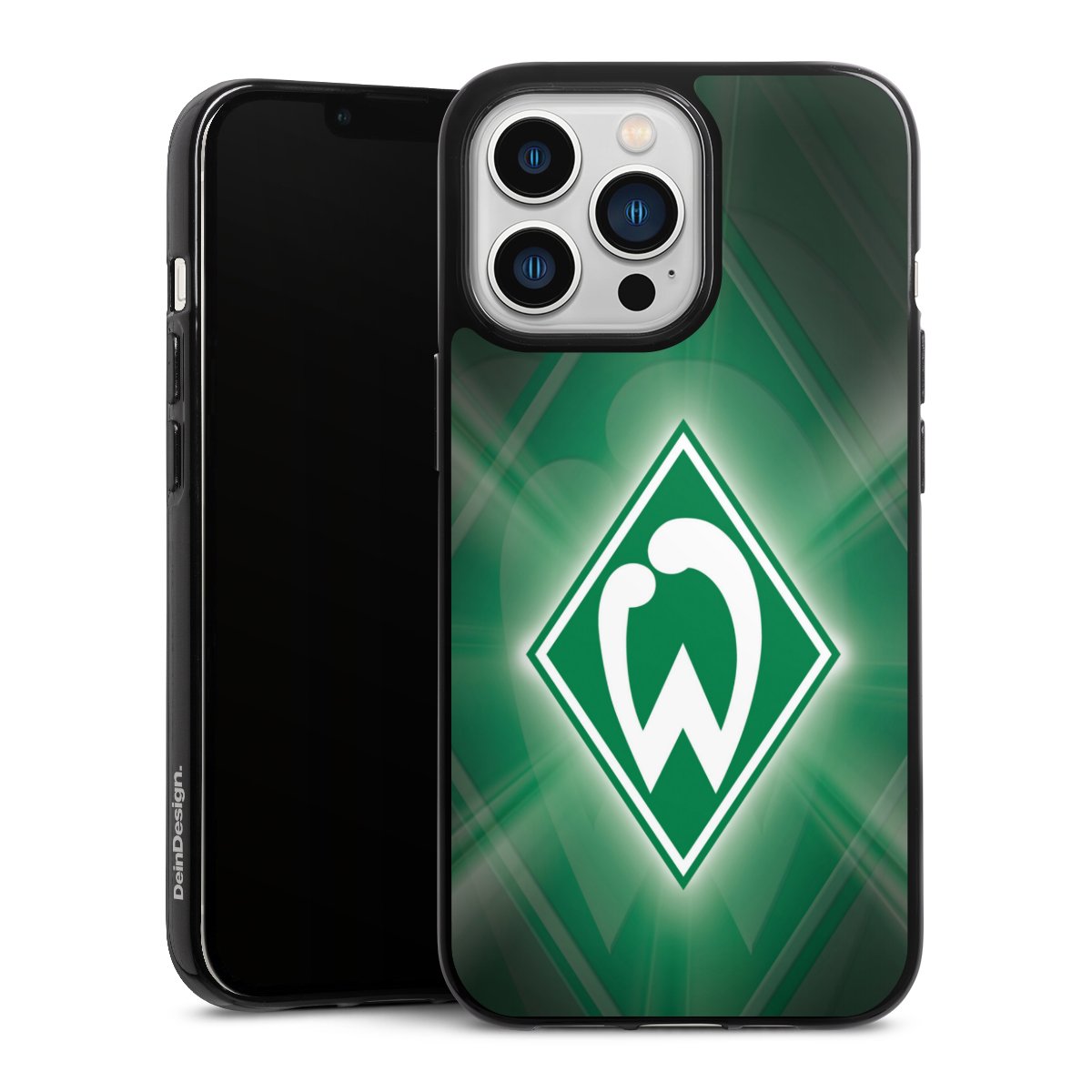 iPhone 13 Pro Handy Silikon Hülle Case schwarz Handyhülle Sv Werder Bremen Official Licensed Product Coat Of Arms