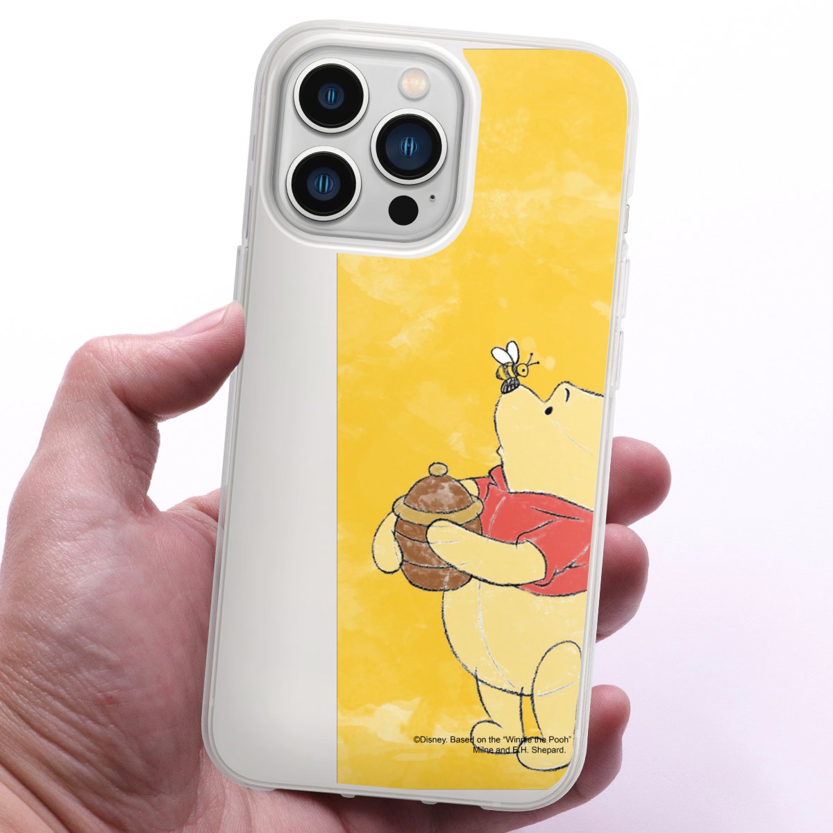 iPhone 13 Pro Handy Silikon Hülle Case transparent Handyhülle Official Licensed Product Winnie The Pooh Disney Silikon Case