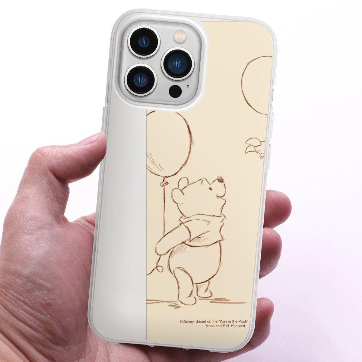 iPhone 13 Pro Handy Silikon Hülle Case transparent Handyhülle Official Licensed Product Winnie The Pooh Disney Silikon Case